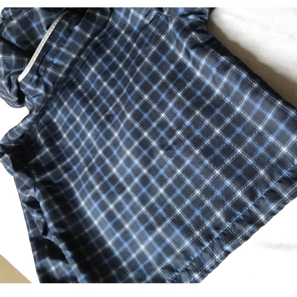 Old Navy Jacket Hooded Blue Plaid Boys Size 5 XS - Picture 2 of 8